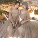 Блестки для ногтей, платье подружки невесты, зимний лонгслив, вечернее платье, юбка, коллекция 2023, по фигуре