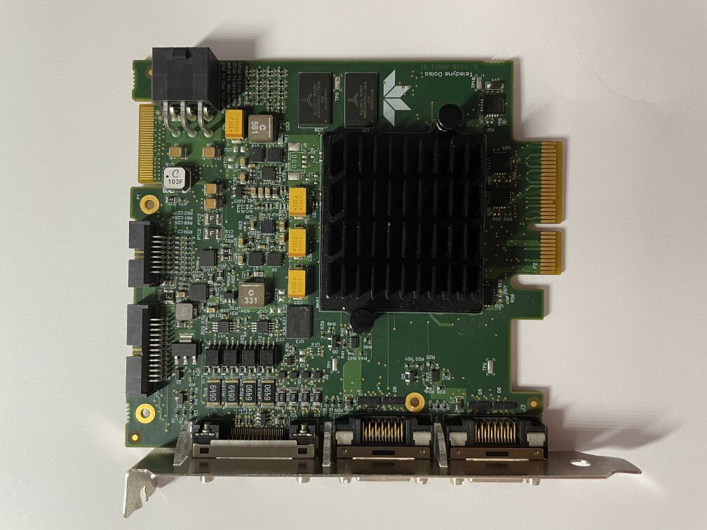 dalsa image collection card BOT CC 64 XP objects to be photographed in color new spot