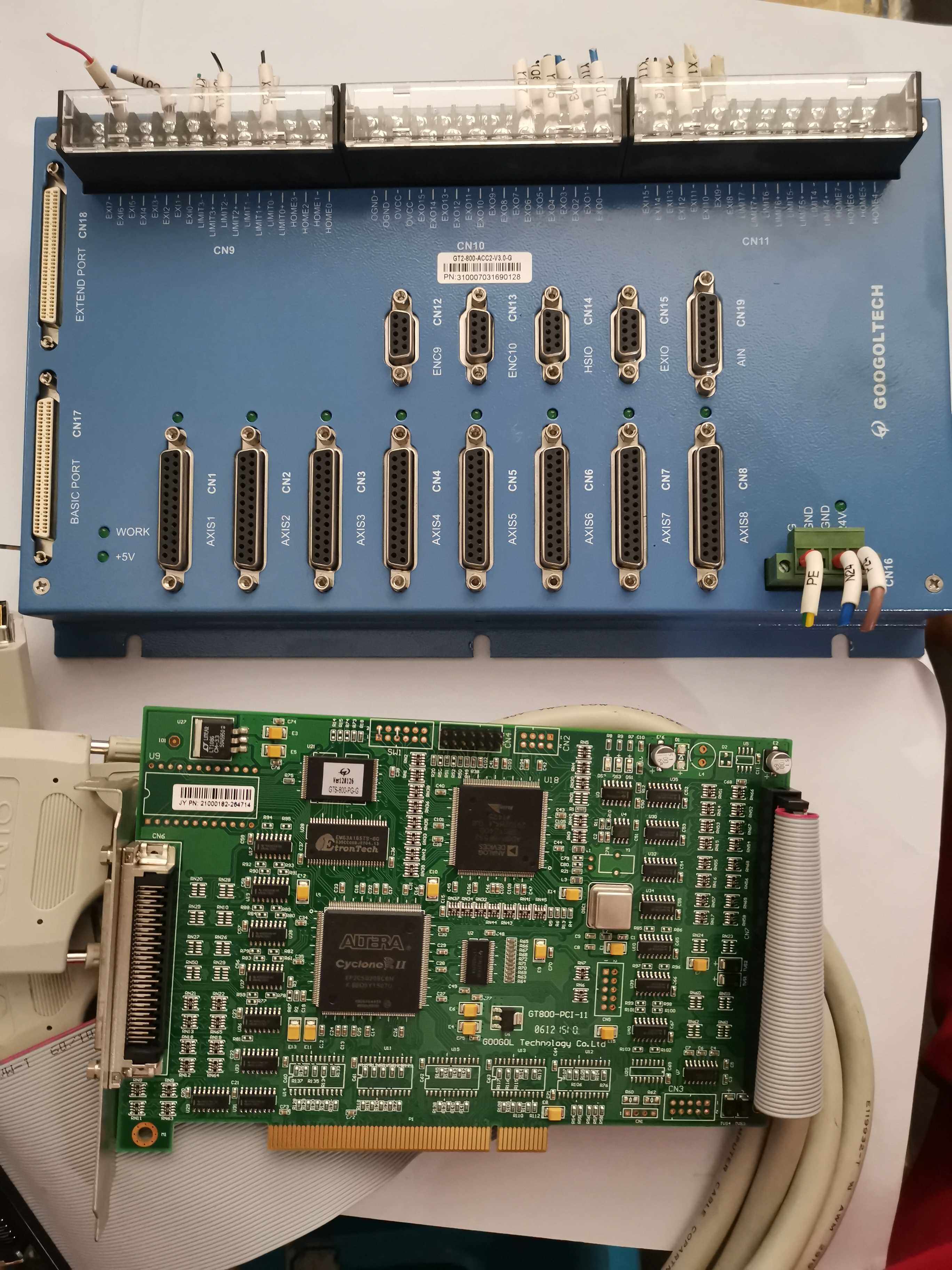 Solid height motion control card GT2 800 ACC2 V3 0 G whole set for sale BEAUTIFUL SEND WHITE WIRE-Taobao