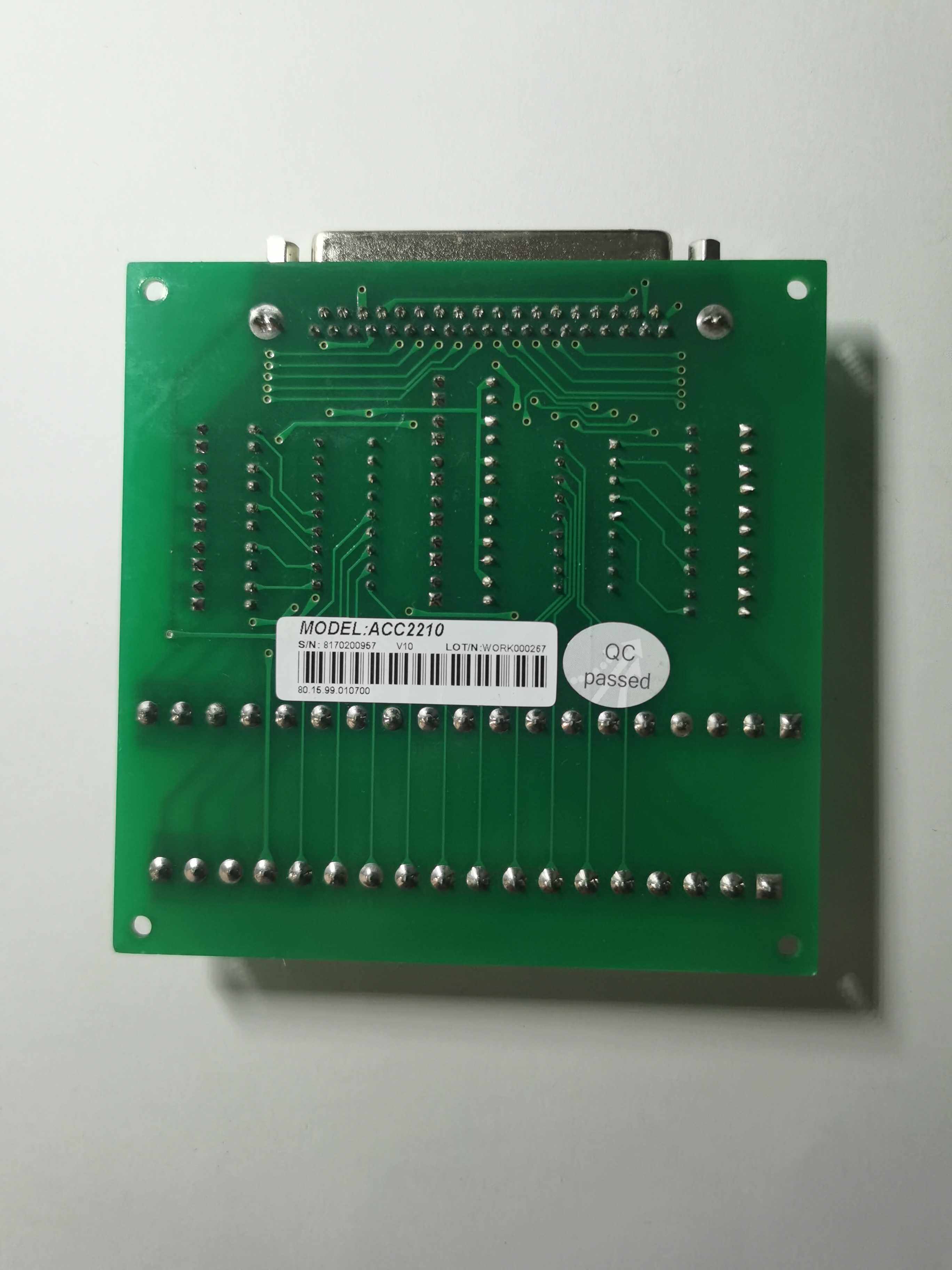 Leisai motion control ACC2210 wiring board can be equipped with four-axis 2210 card physical shooting condition new spot