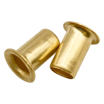 GB876 brass hollow rivet copper eyelet through hole 1 5 1 7 2 2 5 3 4 5 6 one kilogram