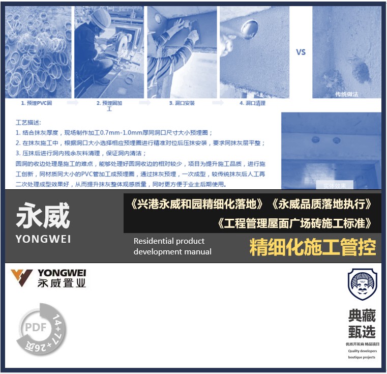 Yongwei Project Quality Refinement and Control Case Study: 3 Project Implementation Control Cases with Refined Implementation Yongwei Project Quality Refinement and Control Case Study: 3 Project Implementation Control Cases with Refined Implementation