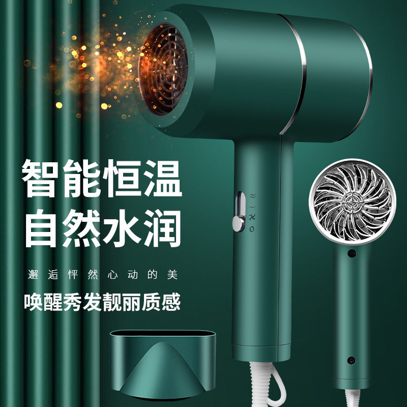 Dormitory student hair dryer household hair dryer negative ion hair care new small power girls small heating