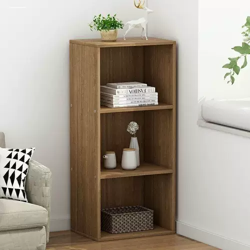 Настольная простая книжная полка для спальни, многослойная система хранения, книжный шкаф