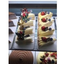 Cake pad base repeated use ceramic cake bottom pad cake tray home mousse display flat plate