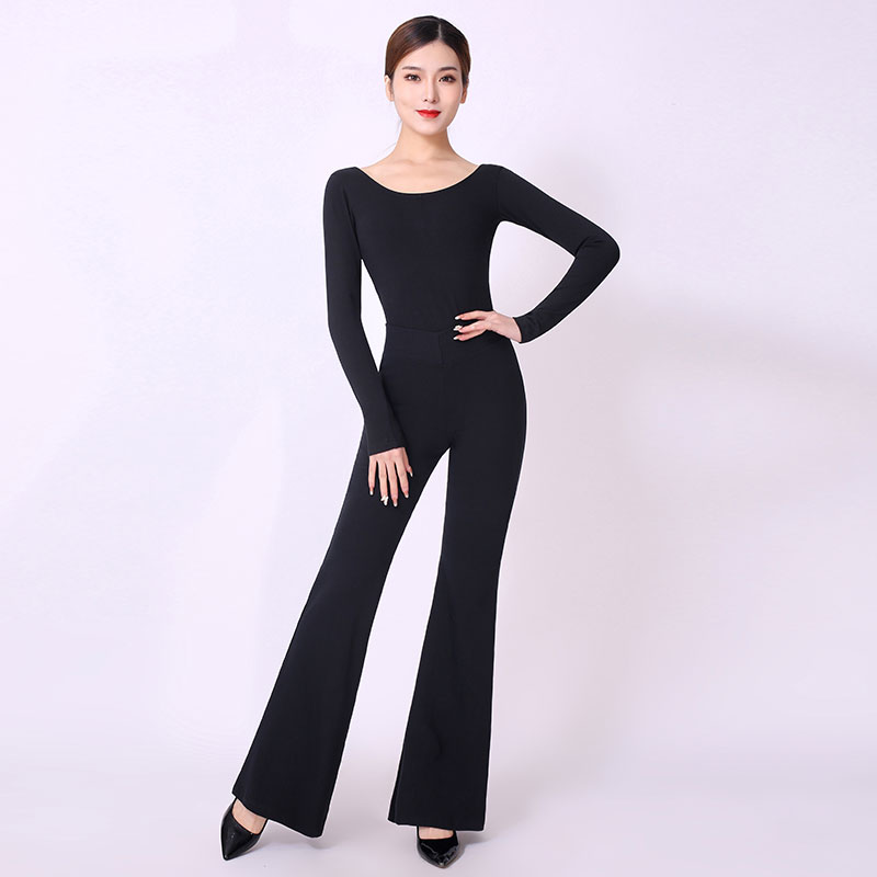 Body Gift Instrument Training Suit Elegant Round Collar Suit Spring Autumn Long Sleeves Sashimi Body Size Modern Model Walking Show Clothing Women