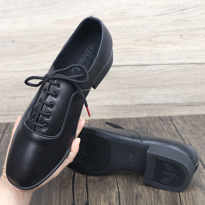 Dan Bo Luo Betty Modern Dance Shoes Men's Dance Shoes Men's Modern Shoes Soft Bottom Social Dance National Standard Dance Shoes Waltz