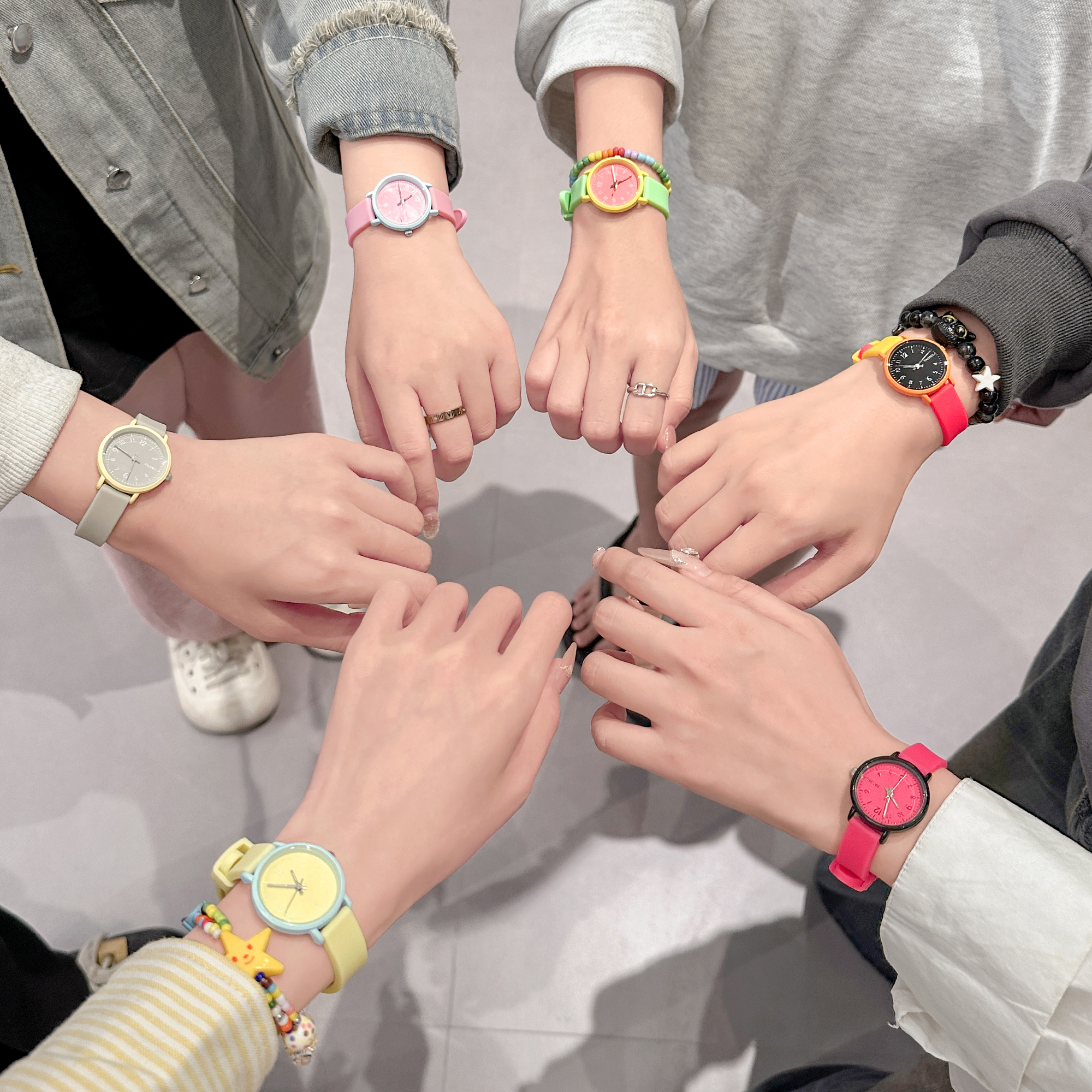 女子中高生向けファンミラドーパミンベストウォッチ、高見え2024年新作小文字盤