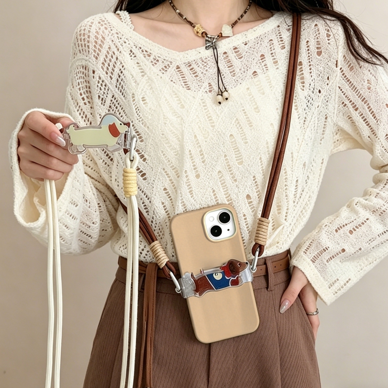 Vacation Travel Phone Lanyard Necklace for Women, Can Be Worn Cross-Body or Around the Neck, Cute Cat Phone Case with Back Clip, Anti-Lost Accessory Vacation Travel Phone Lanyard Necklace for Women, Can Be Worn Cross-Body or Around the Neck, Cute Cat Phone Case with Back Clip, Anti-Lost Accessory