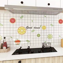 Kitchen Anti-Oil Sticker High Temperature Resistant Waterproof Wall Paper Wall Hearth Oil Stain Wall Sticktop not stained with oil wallpaper Self-adhesive