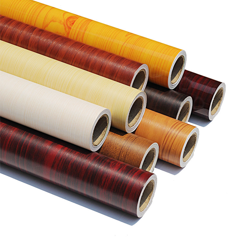 Paper wallpaper furniture renovated sticker self-adhesive waterproof cabinet PVC door wall and desktop cabinet