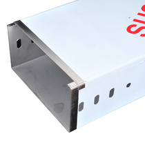 Fire-resistant spray-coated 304 stainless steel aluminum alloy trunking ladder type large-span hot-dip galvanized bridge 100*50