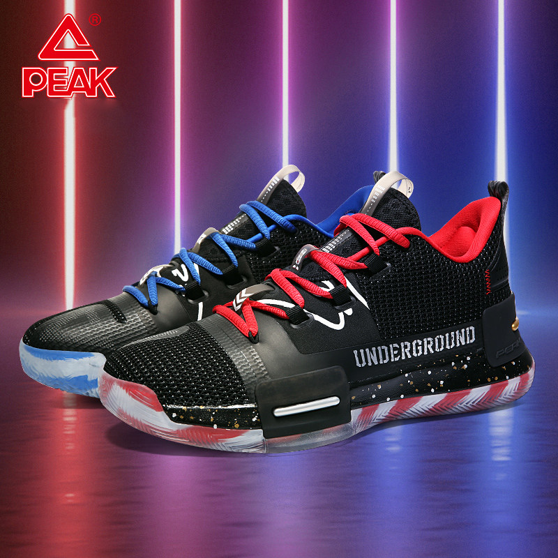 Peak Flash 1 Basketball Shoes Men's Luwei 2021 Summer and Autumn Wear-resistant Shock Absorbing Tai Chi Actual Combat Sports Shoes