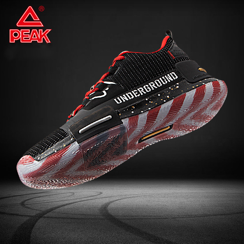 Peak Flash 1 Basketball Shoes Men's Luwei 2021 Summer and Autumn Wear-resistant Shock Absorbing Tai Chi Actual Combat Sports Shoes