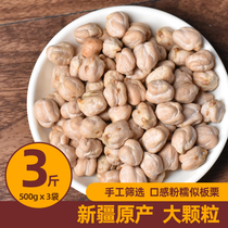 Chickpeas 500g×3 bags of Xinjiang special raw chickpeas 3 pounds of new bean grains and soy milk raw material powder waxy and fragrant