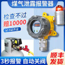 Gas alarm commercial catering gas leakage liquefied gas propane methane combustible gas detection alarm device