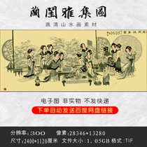 GH-203 High-definition landscape painting Languiya collection original picture