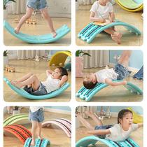 Balance board smart board childrens seesaw versatile bending sensory training indoor home baby balance beam toy