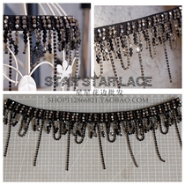 Heavy industry Beaded stream Su Beaded lace material diy necklace Dress decoration Collar decoration accessories Accessories materials