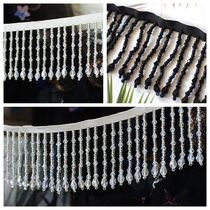 Heavy Work Strings Beads Flow Su Lace Accessories DIY Dresses Dresses Curtain Door Curtain Clothing Home Textile Splicing Decoration Lace