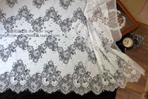 Exit Law Order New Lace Clothing Fabric Diy One-piece Dress Wedding Dresses Eyelash Lace to be side fabrics