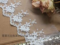 Japan-ROK hollowed-out lace mesh yarn embroidery lace cloth Barbie cloth doll clothing sewing DIY material lace