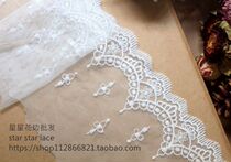 Outlet New Products Mesh Yarn Embroidered Lace Accessories Clothing Children Clothing Dresses Sofa Home Textile DIY Splicing Lace Fabric