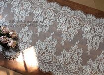 New Products Outlet Small Strands Eyelash Lace Lace Lace Width 52cm Long 3 m Dress Wedding Dresses Dresses Shawl Fabric