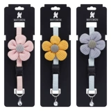 Чокер, милый колокольчик с колокольчиком на солнечной энергии, многоцветное ожерелье, цепочка, кот, домашний питомец, подсолнух