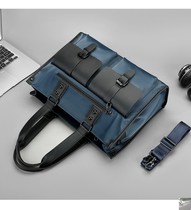 Shepherd Oxford Bumen Single Shoulder Inclined Cross Briefcase Large-capacity Business Man Bag Xin Blue Travel Bag 