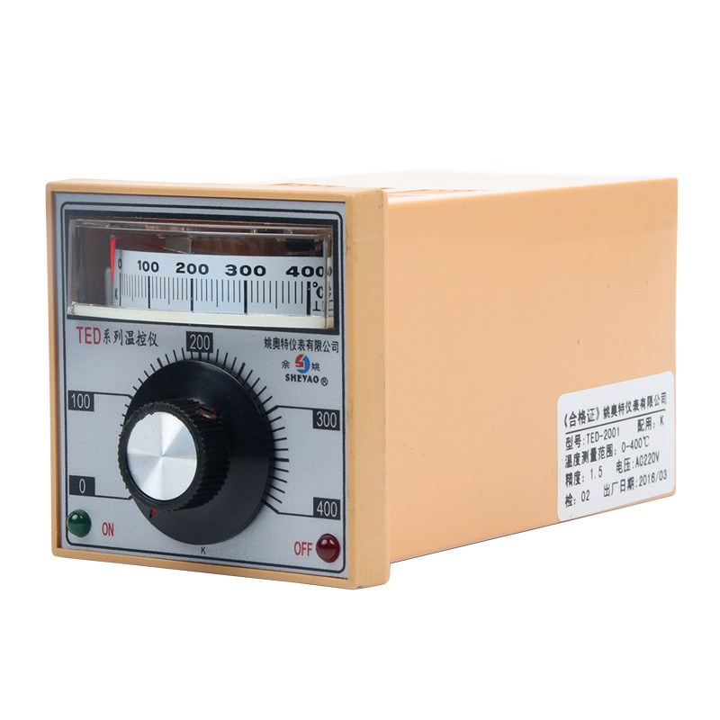 Ted-2001 Series Temperature Controller, Pointer Type Thermostat, Oven Temperature Control Meter, Temperature Controller