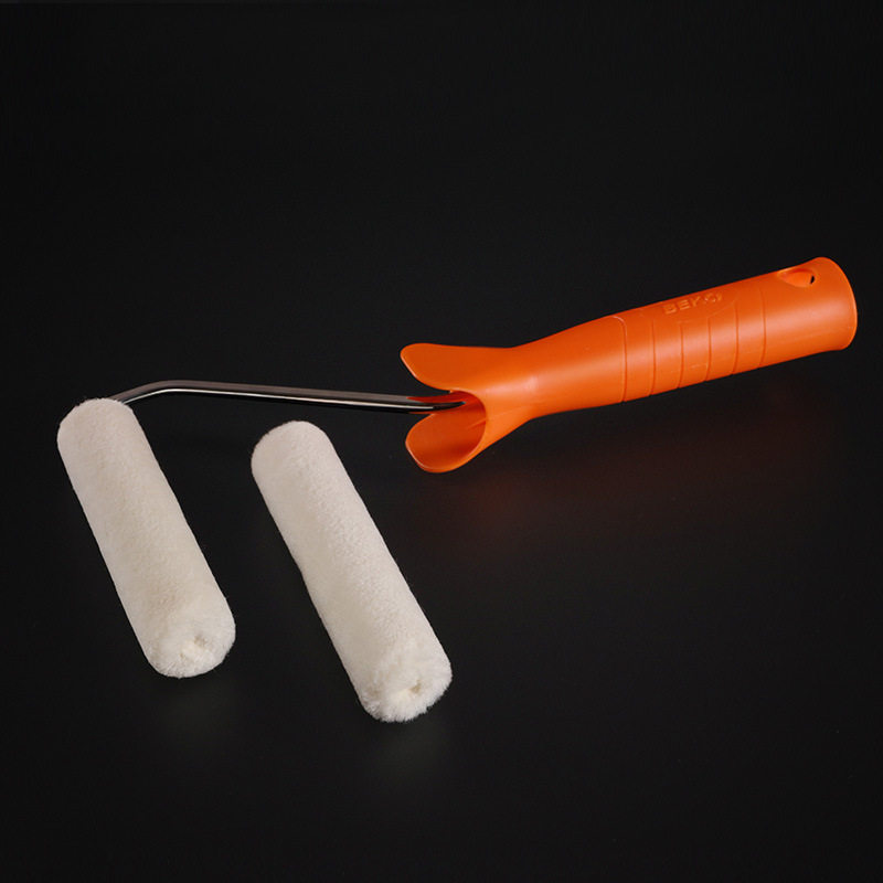 Small roller brush does not shed hair paint latex paint small roller core roller head 4 inch mini corner brush head