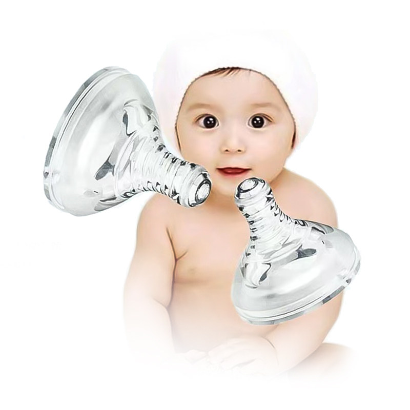 Baby wide mouth matte lip pacifier