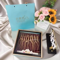 New Year forest specialties gift box Jilin Northeast Mid-Autumn Festival high-end Changbai Mountain premium ginseng ginseng wild ginseng gift giving