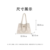 Женская сумка Daixi Женская сумка допаминовой бабочка Totbage 2024 Новая нишевая высокая высокая высокая плотная сумка с высоким уровнем высокого уровня.