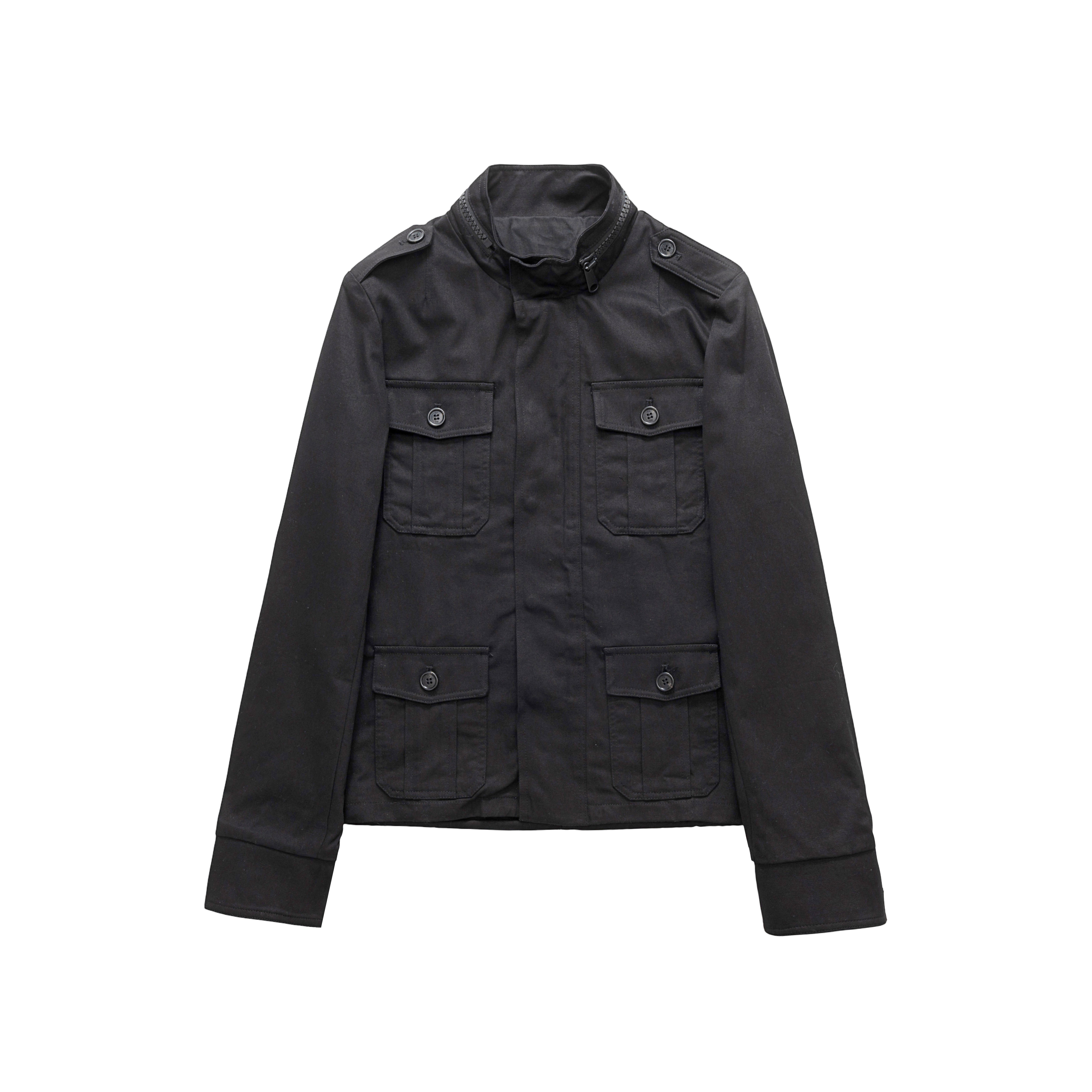 Рваная куртка Paradise TEAR Dh black M65 с четырьмя карманами, ретро-куртка hediboy skinny