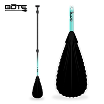 BOTE paddle Rowing accessories Single full carbon paddle Rowing Kayak paddle Fishing boat paddle Hand rowing carbon fiber paddle