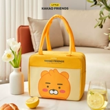 Какао друзей -ланч -бокс сумки изоляция Бенто Студент Студент водонепроницаемый масла -защищенные офисные работники приносят рисовую алюминиевую сумку из фольги