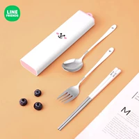 [Кени Кролик] Портативная ложка палочки для еды лиц