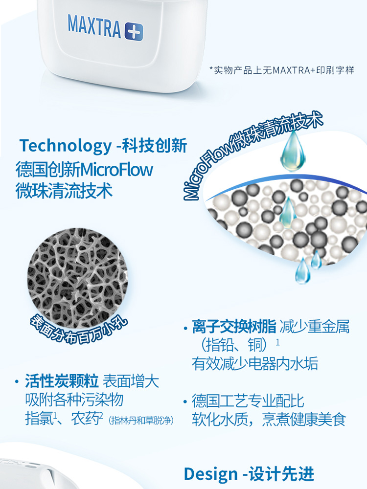 碧然德 Brita 第三代 Maxtra+ 标准版 多效滤芯 6枚 图7