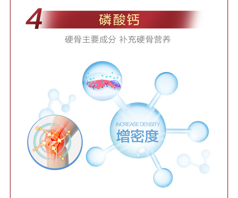 美国进口 汤臣倍健 5合1氨糖软骨素钙片 140片 图11