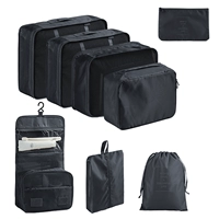 Черный [8 -peece Set] [Отправить багажную метку]