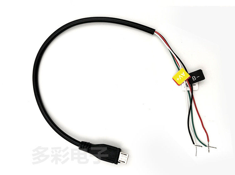 Action camera USB to AV output line FPV aerial line image transmission data line SJ9000 SJ7000 SJ4000