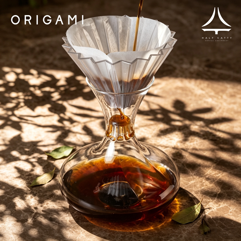 Origami Tos Kogaya Tetsu Collaboration Coffee Infuser Hand-Brewed Coffee Cup Sharing Pot Fair Cup Decanter