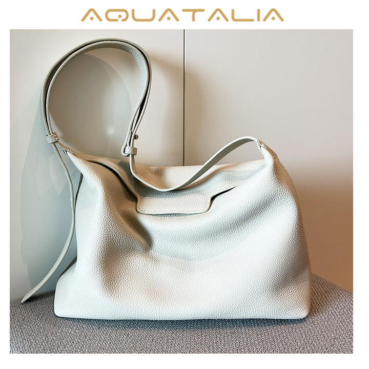  Aquatalia Underarm bag, shoulder bag one shoulder, genuine leather