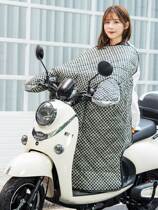 Electric motorcycle windshield is winter plus thickening tram battery wind cover anti-cold spring and autumn double waterproof