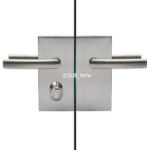 Partition high handle lock 430 office activity s glass glass door door lock frameless handle lock stainless steel