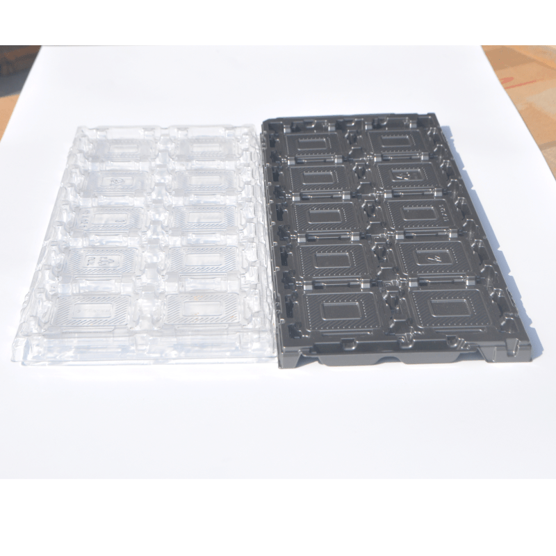 2011-pin V2V3CPU Entrusted Disc Server CPU Nursery 52 5 * 45 Plastic tray CPU packaging box sub