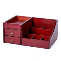 Бордовая коробка для хранения