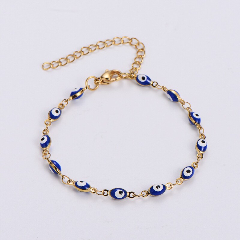 Middle East Foreign Trade Hot-Selling Classic Ethnic Style Turkish Evil Eye Bracelet Middle East Foreign Trade Hot-Selling Classic Ethnic Style Turkish Evil Eye Bracelet